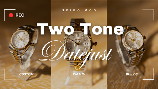 Crafting the Perfect Silver-Gold Seiko Mod: A Fusion of Elegance and Precision