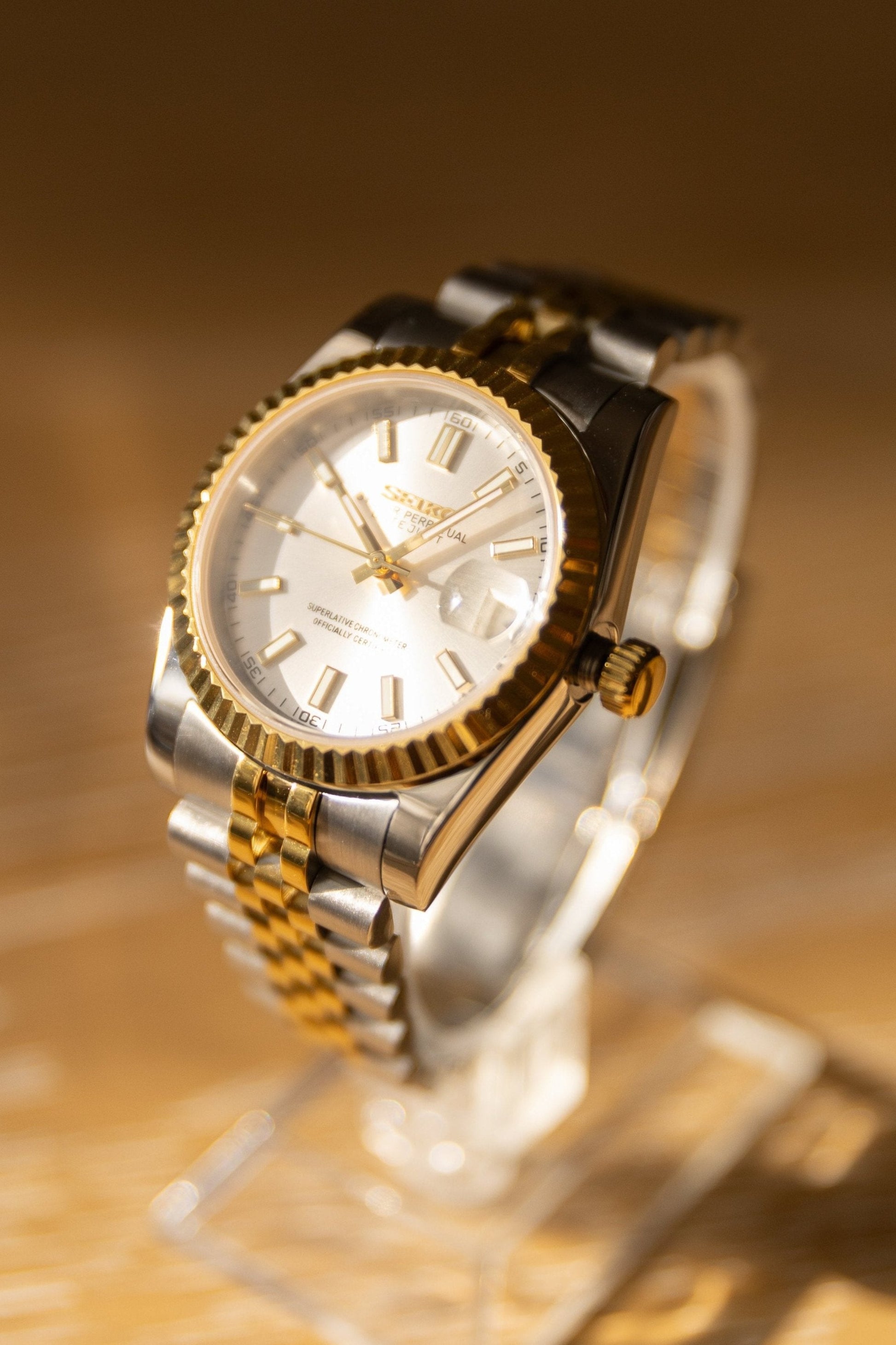 Datejust Gold Silver Two Tone