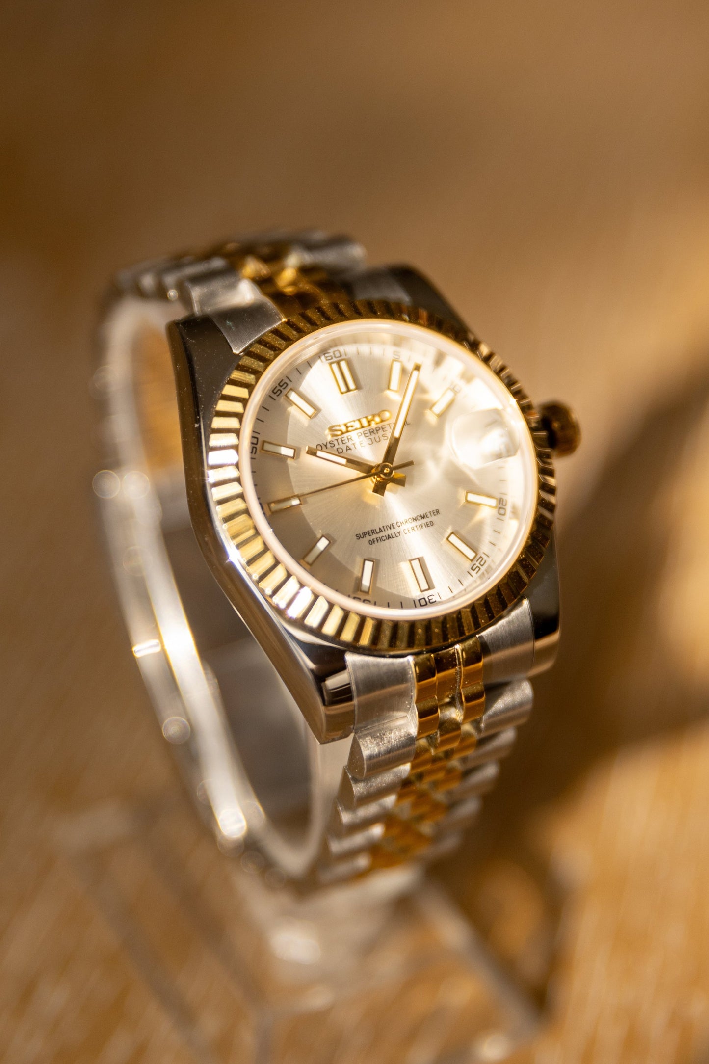 Datejust Gold Silver Two Tone